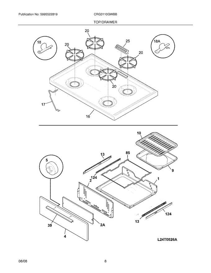 Diagram for CRG3110GWBB
