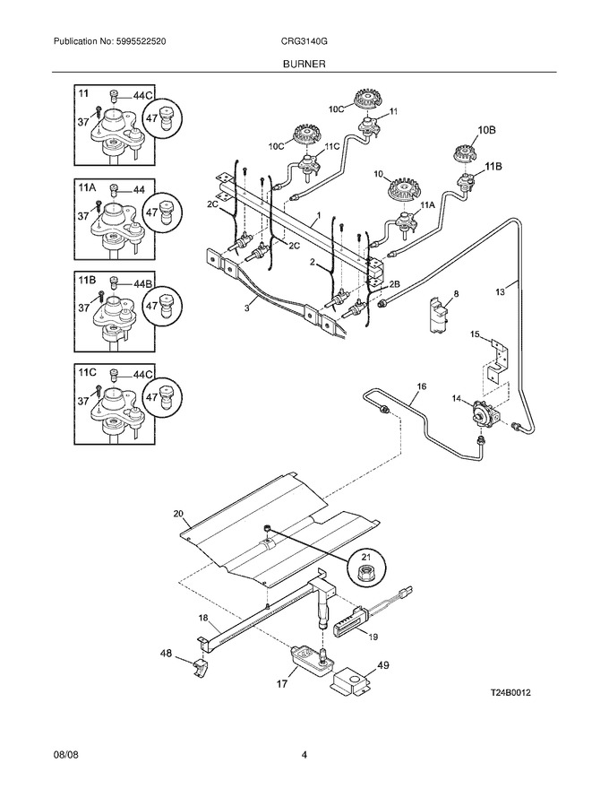 Diagram for CRG3140GWBD