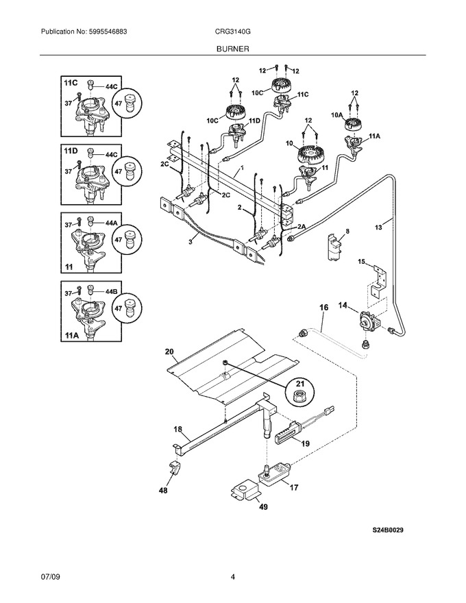 Diagram for CRG3140GBBG