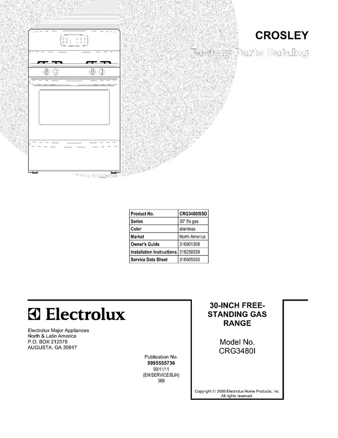 Diagram for CRG3480ISSD