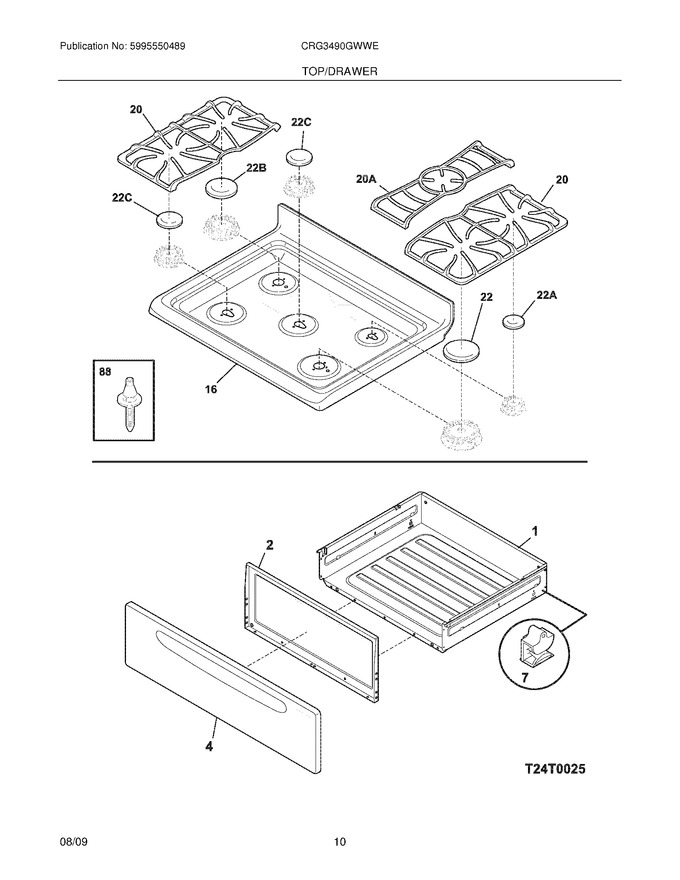 Diagram for CRG3490GWWE