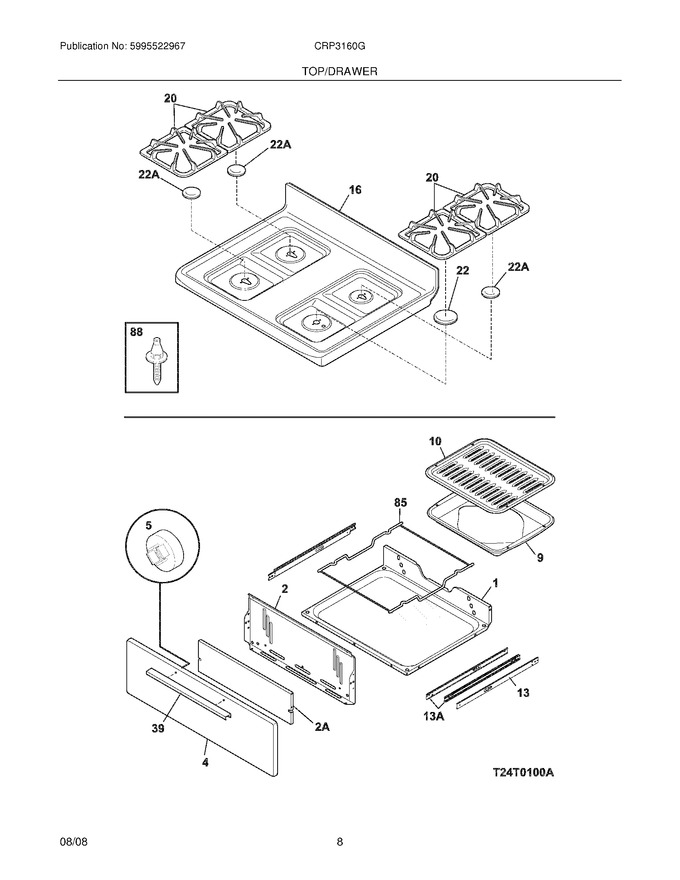 Diagram for CRP3160GBBB
