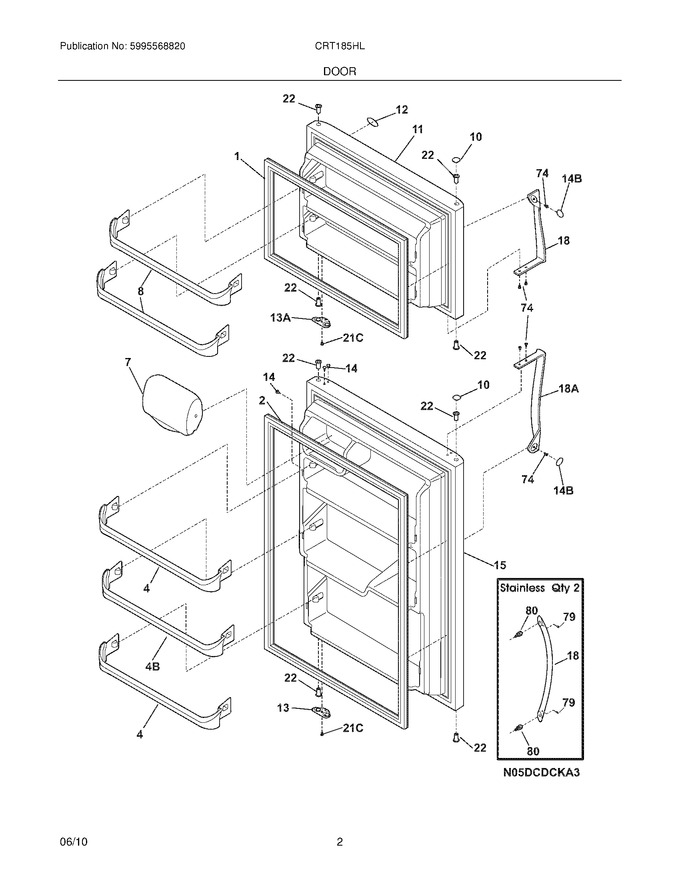 Diagram for CRT185HLB0