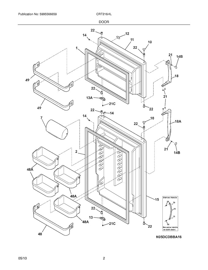 Diagram for CRT216HLB0