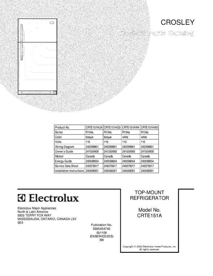 Diagram for CRTE151AQ5