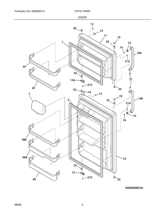 Diagram for CRTE174KW0