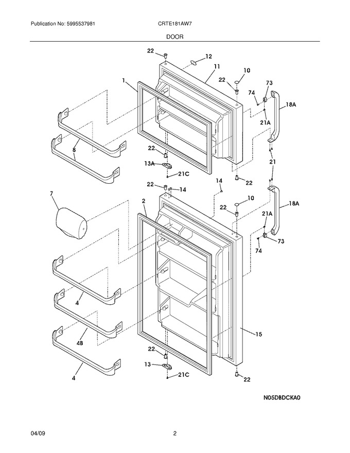Diagram for CRTE181AW7