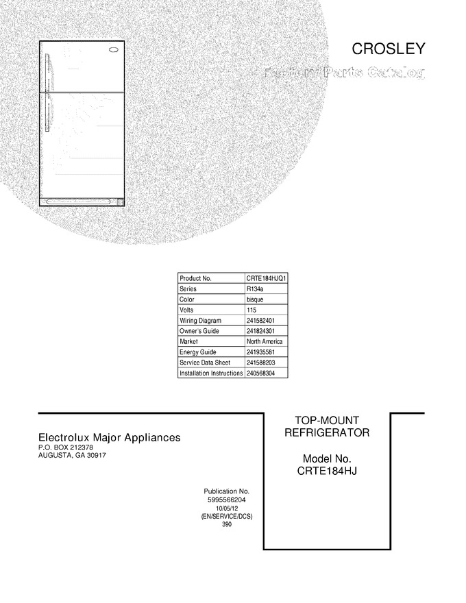 Diagram for CRTE184HJQ1