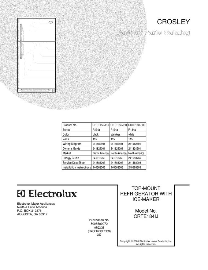Diagram for CRTE184IJB0