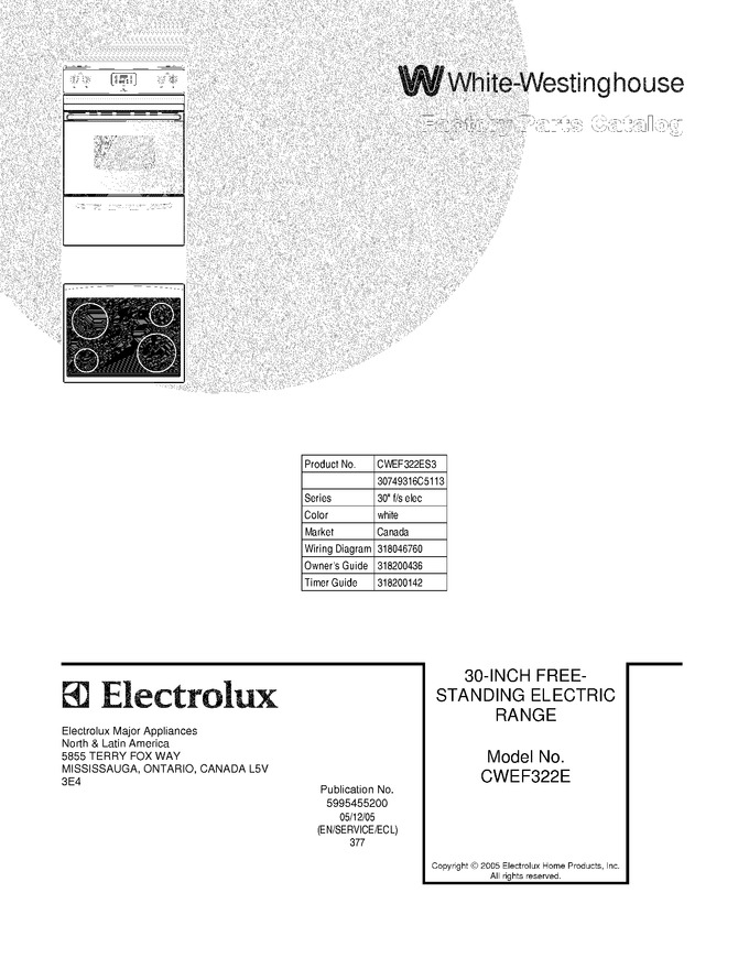 Diagram for CWEF322ES3