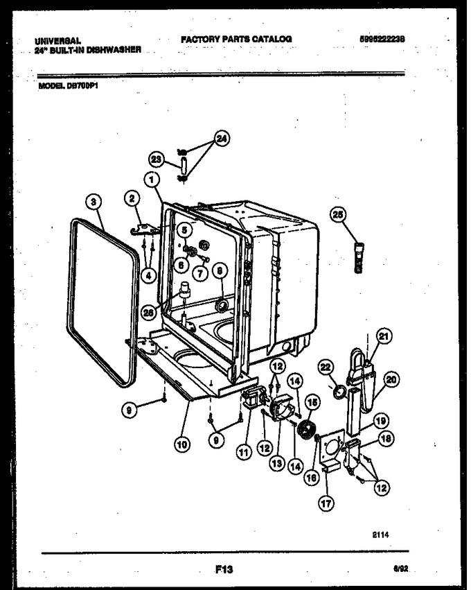Diagram for DB700P1-23