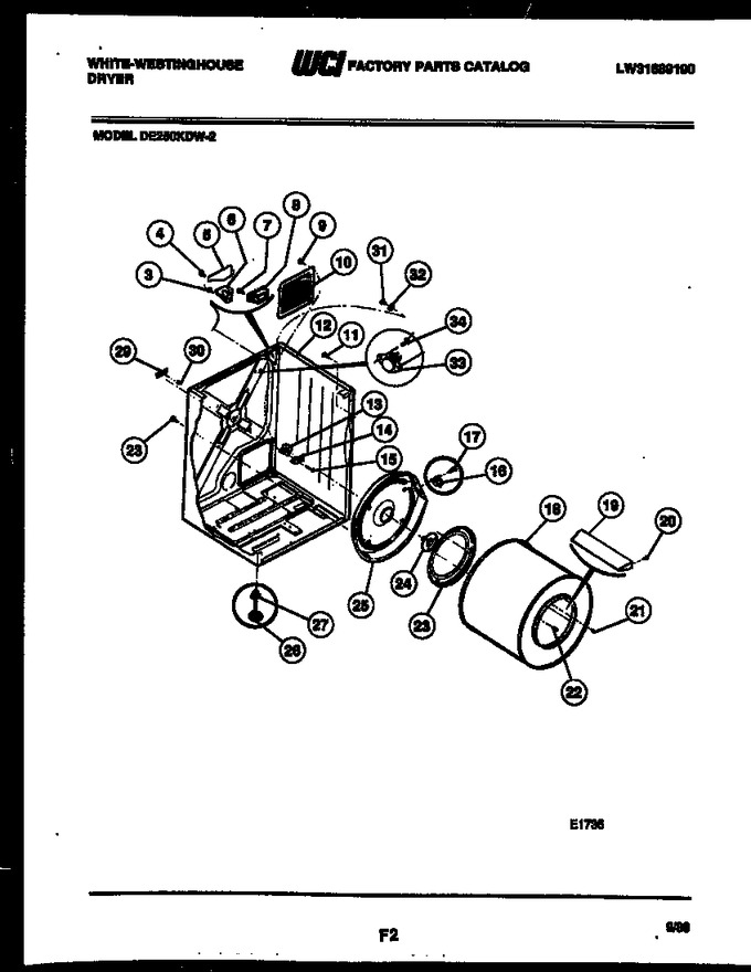 Diagram for DE250KDH2