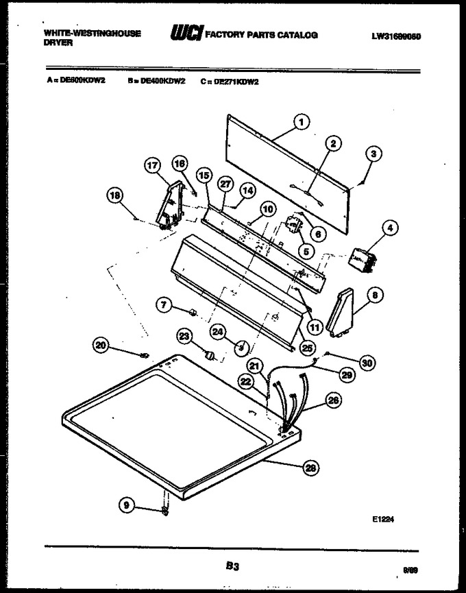 Diagram for DE500KDH2