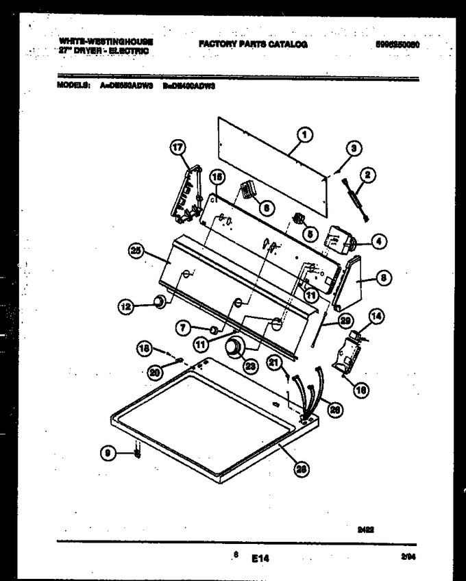 Diagram for DE650ADD3