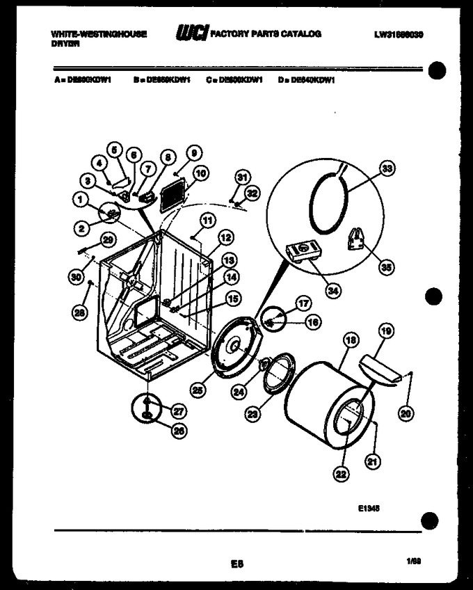Diagram for DE800KDD1