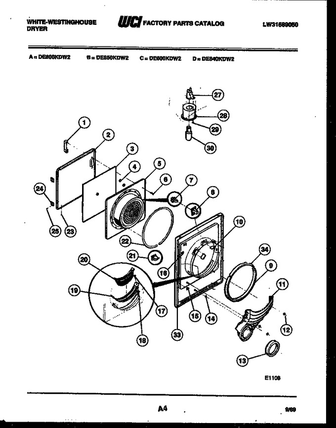 Diagram for DE800KDH2