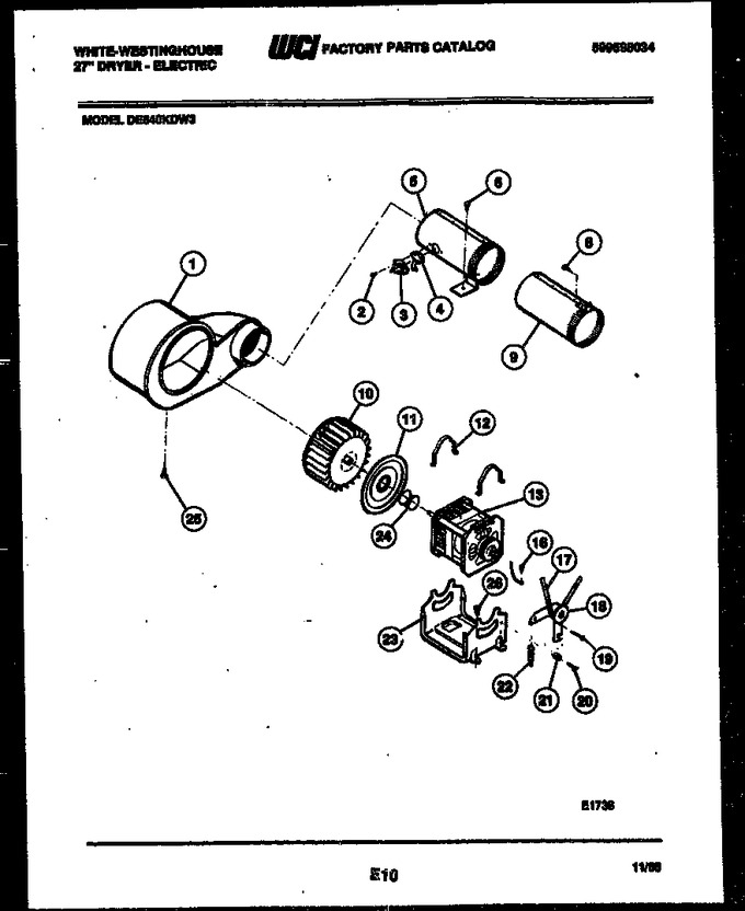 Diagram for DE640KDW3
