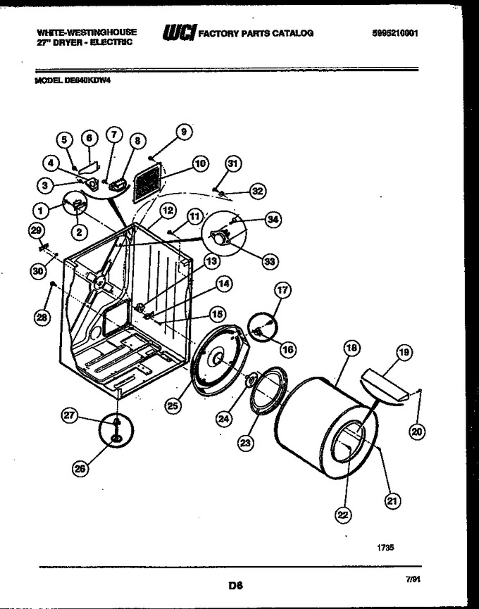 Diagram for DE640KDH4