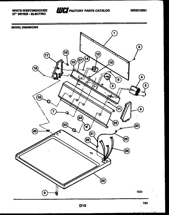Diagram for DE640KDH4