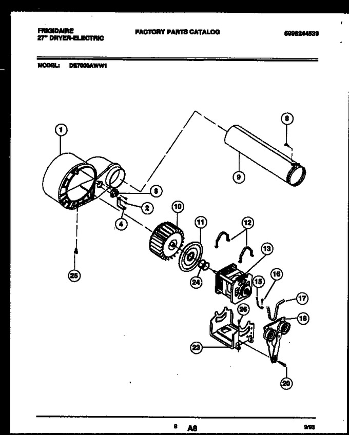 Diagram for DE7000ADD1