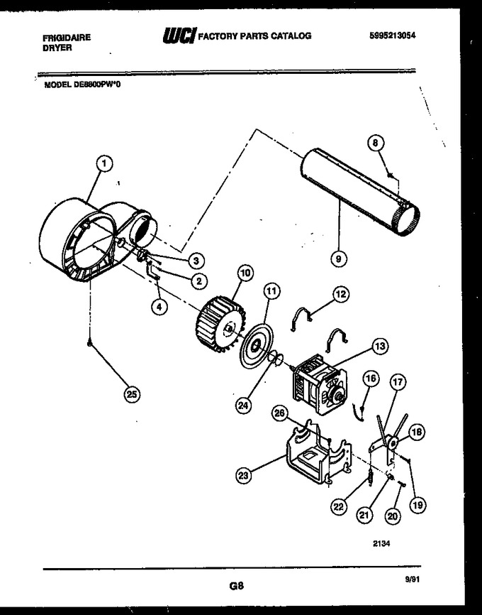 Diagram for DE8800PW0