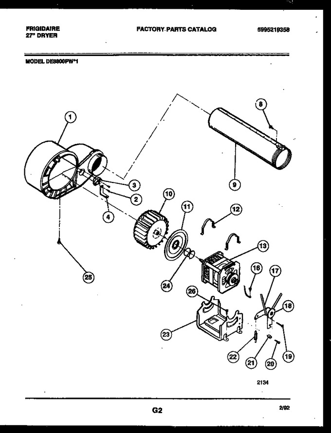 Diagram for DE8800PW1