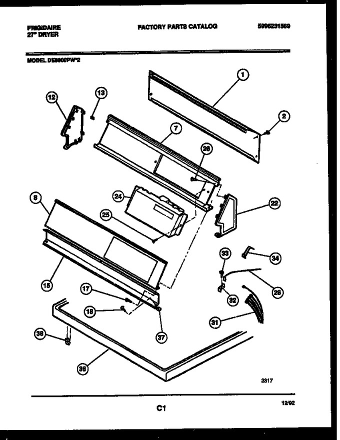 Diagram for DE8800PW2