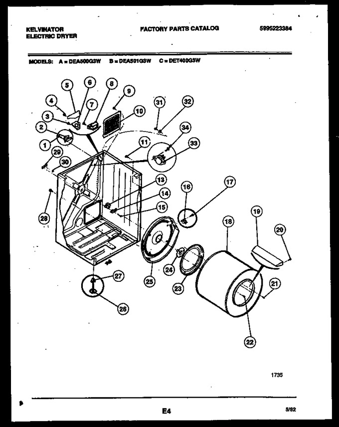 Diagram for DEA501G3W