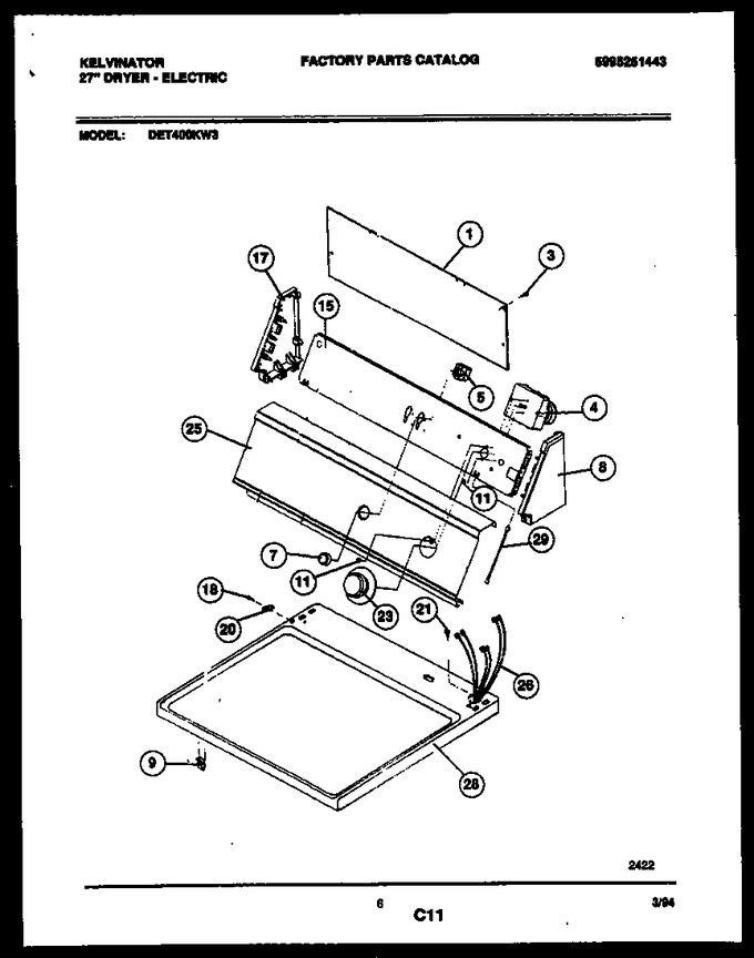 Diagram for DET400KD3