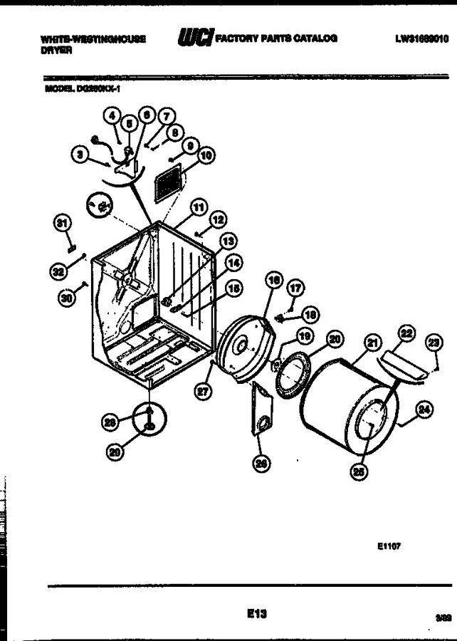 Diagram for DG250KXW1