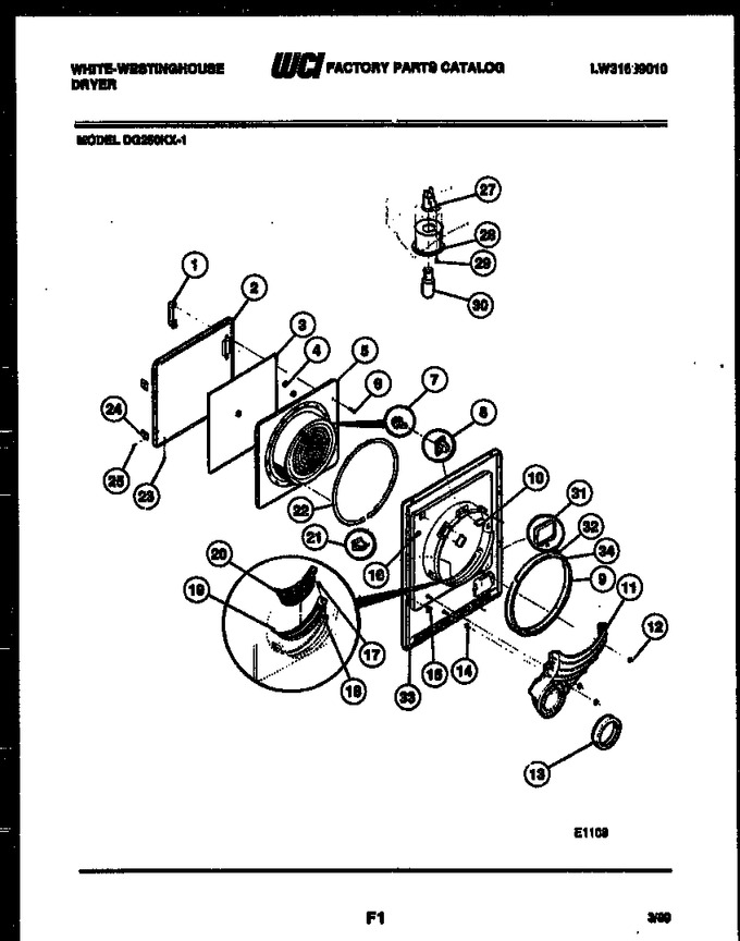 Diagram for DG250KXW1