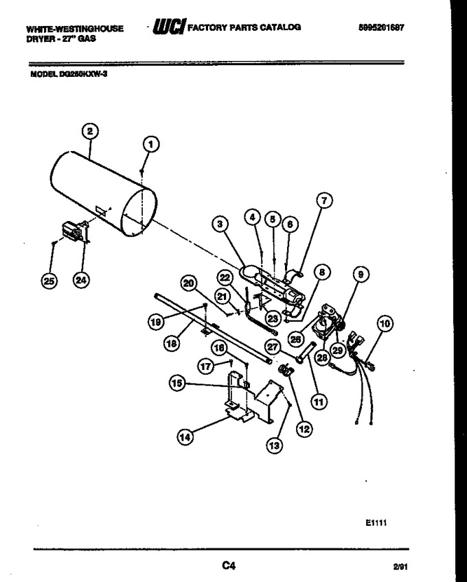Diagram for DG250KXD3