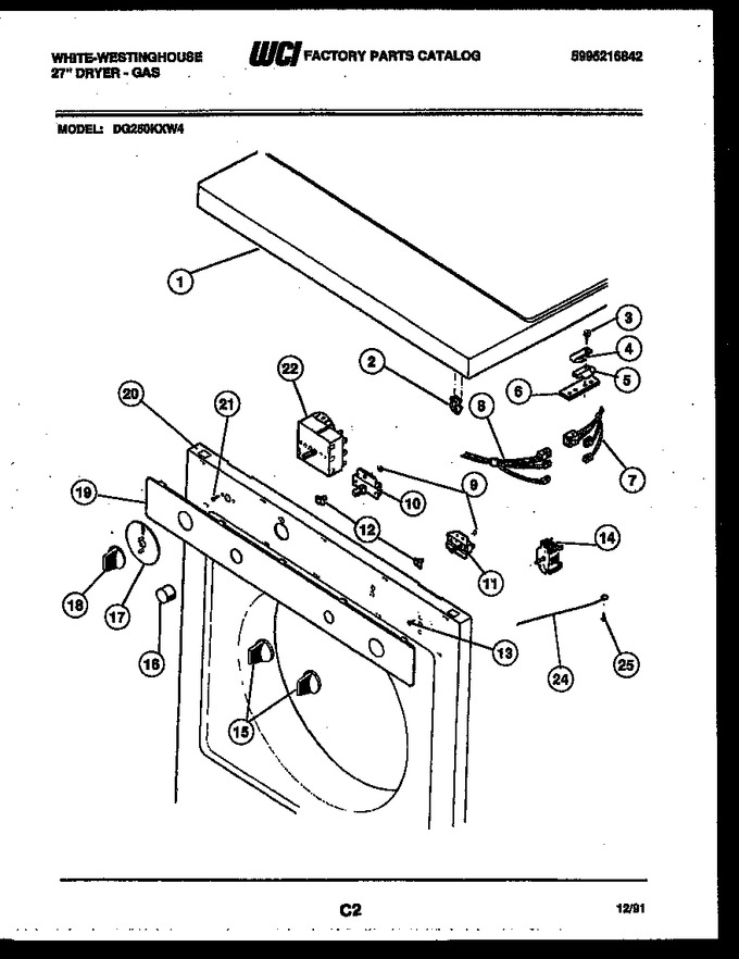 Diagram for DG250KXW4