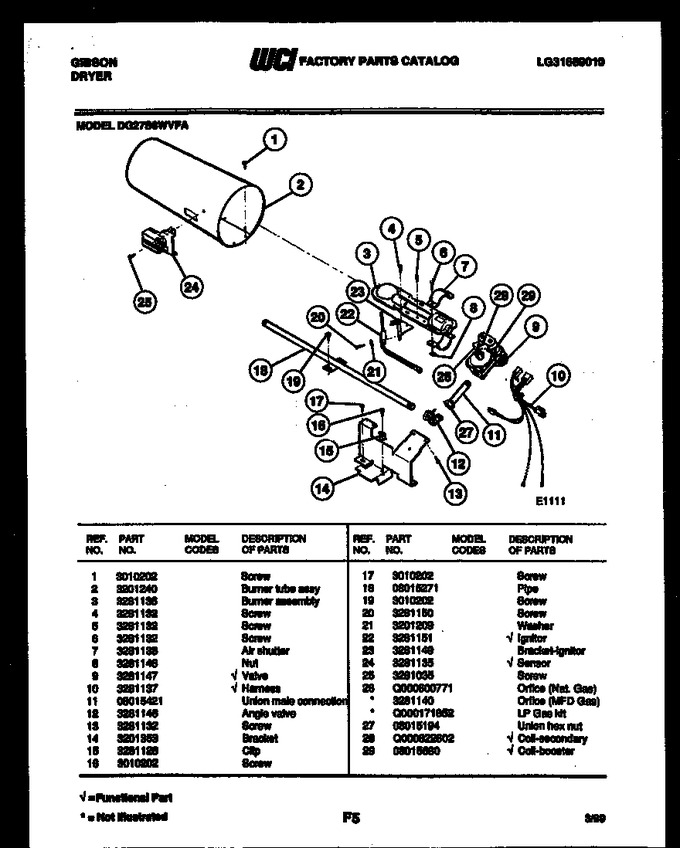 Diagram for DG27S6DVFA