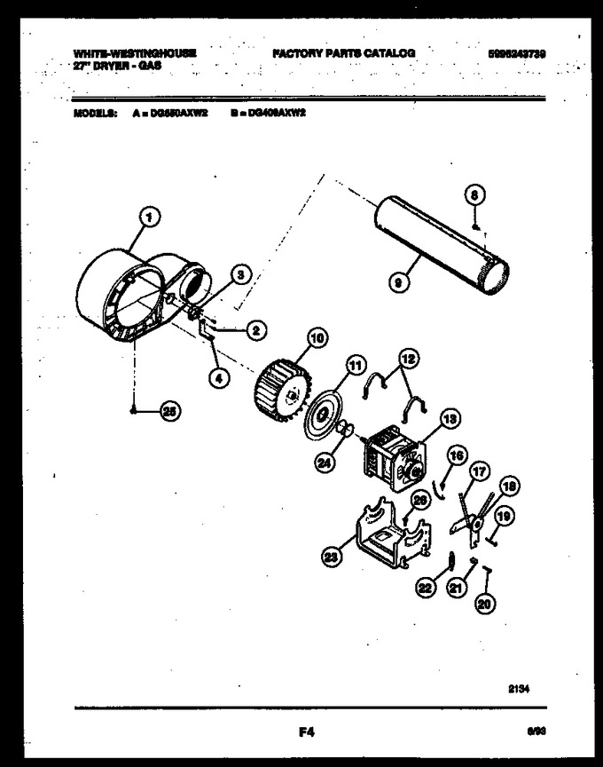 Diagram for DG400AXD2