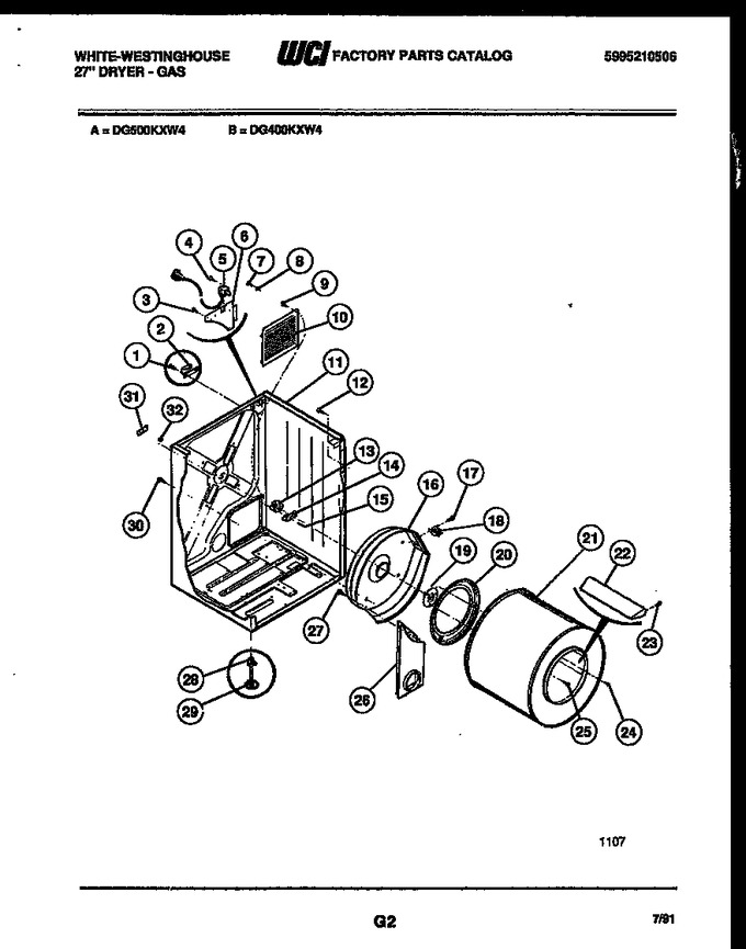 Diagram for DG500KXD4