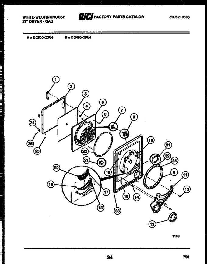 Diagram for DG500KXD4