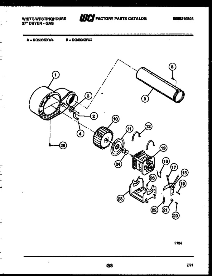 Diagram for DG500KXD4