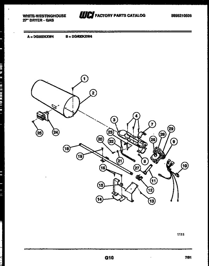 Diagram for DG500KXD4