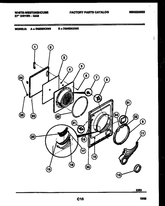 Diagram for DG400KXD6