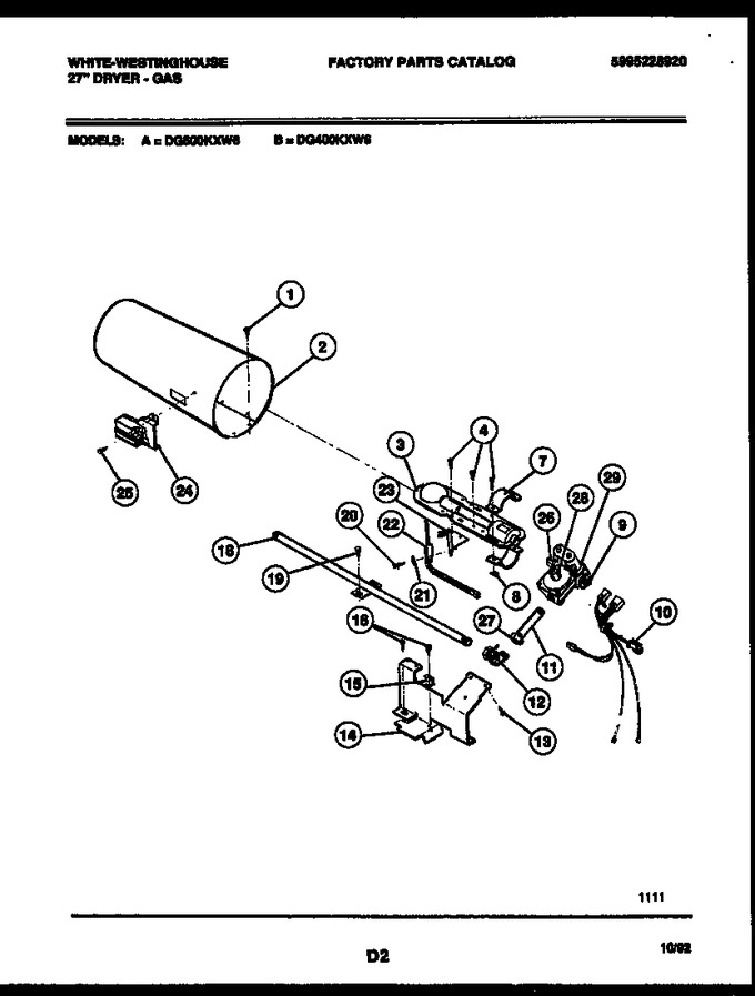 Diagram for DG400KXW6