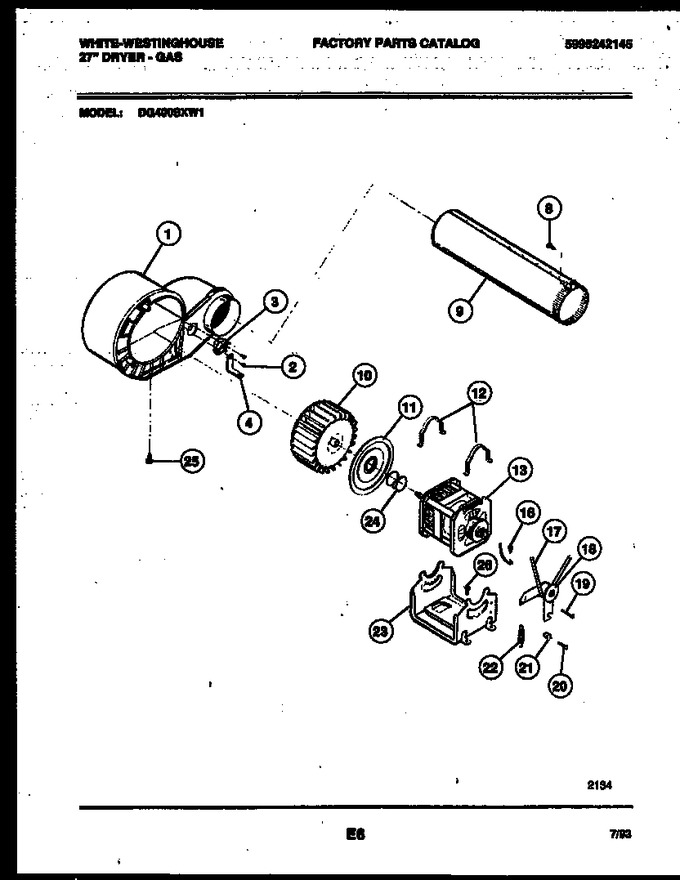 Diagram for DG400SXW1