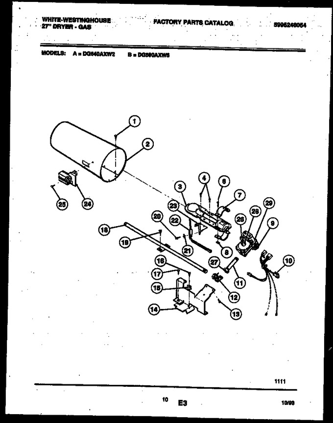 Diagram for DG640AXW2