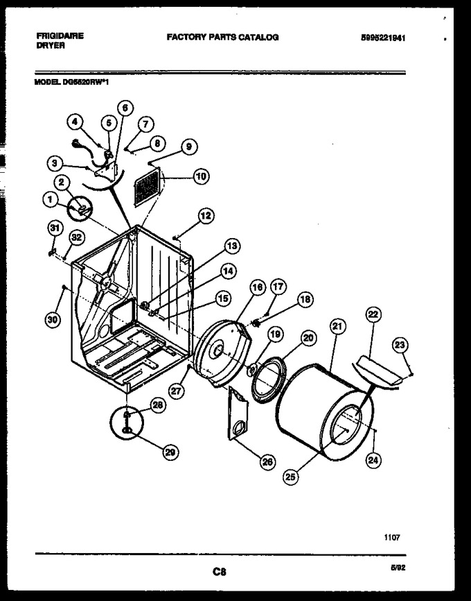 Diagram for DG5520RW1