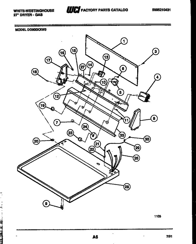 Diagram for DG600KXD3