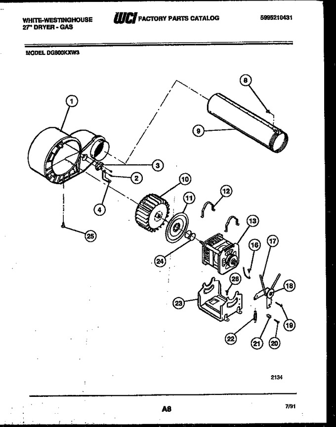 Diagram for DG600KXD3