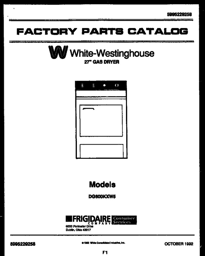 Diagram for DG600KXH5