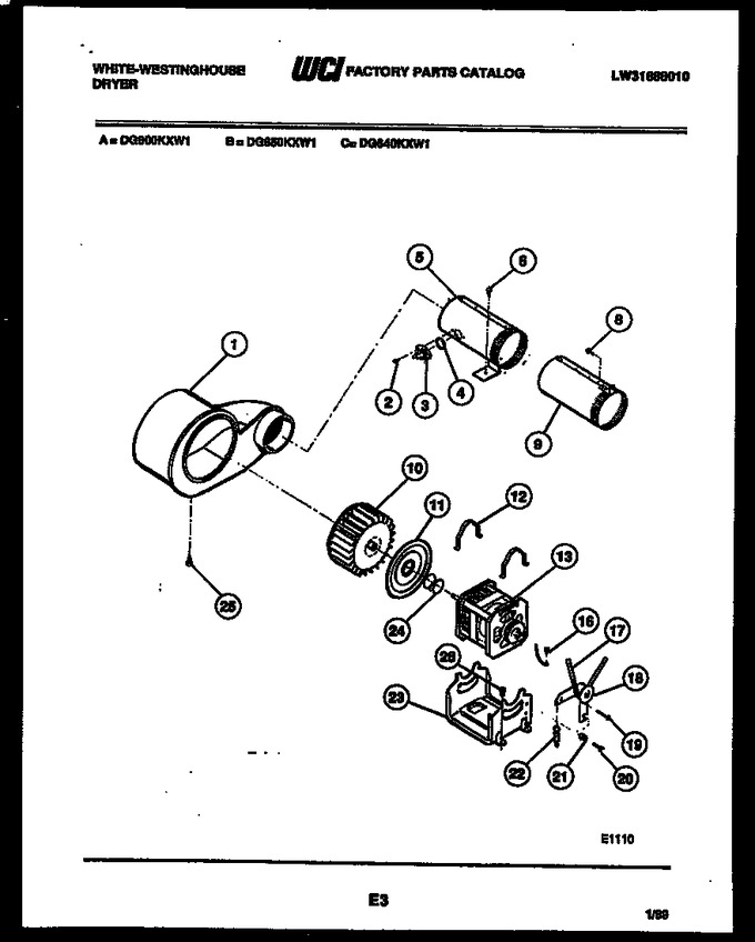 Diagram for DG640KXH1