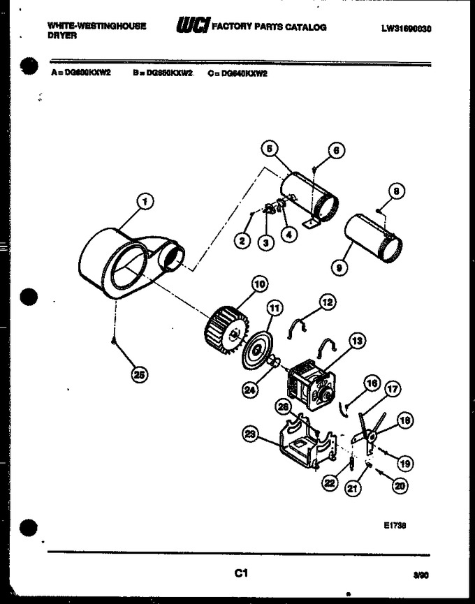 Diagram for DG800KXW2