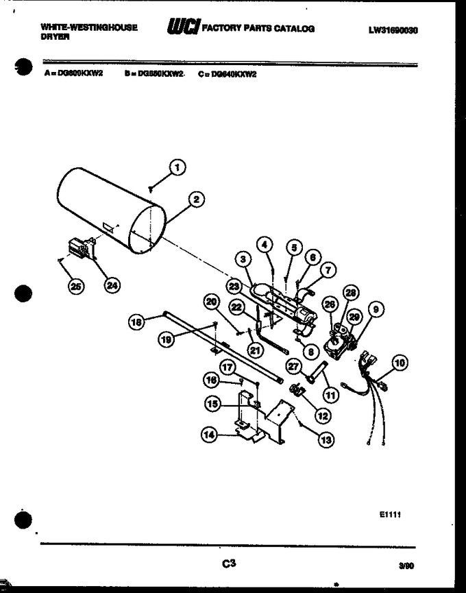 Diagram for DG640KXD2